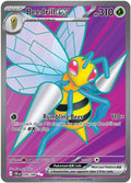 Beedrill ex Ultra Rare ME04: Chaos Rising 098/086 NM (Back)