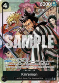 Kin'emon (Alternate Art) SR The Time of Battle OP16-082 NM (Back)